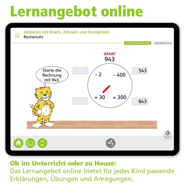 Produktbild: Mathetiger 3 &ndash; Buchausgabe