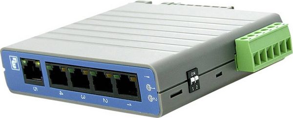 Produktbild: Wachendorff ETHSW50K Ethernet Switch, 5 Ports - ETHSW50K Industrial Ethernet Switch