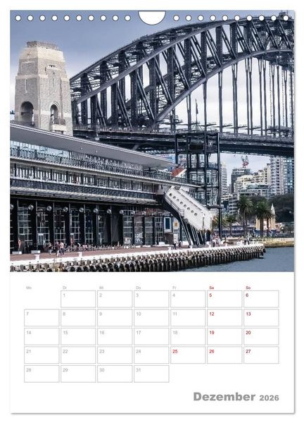 Produktbild: g'day Australien 2026 (Wandkalender 2026 DIN A4 hoch), CALVENDO Monatskalender