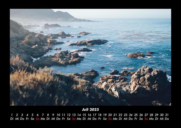 Produktbild: Meereslandschaften 2025 Fotokalender DIN A3