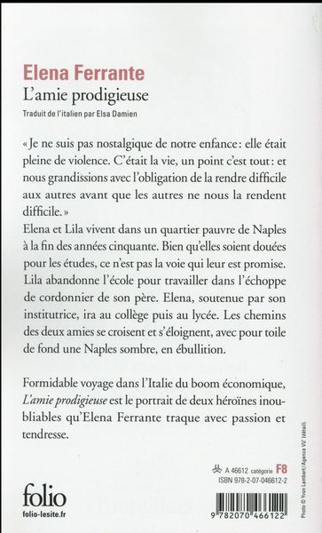 Produktbild: L'amie prodigieuse