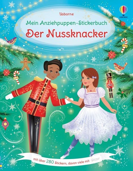 Produktbild: Mein Anziehpuppen-Stickerbuch: Der Nussknacker