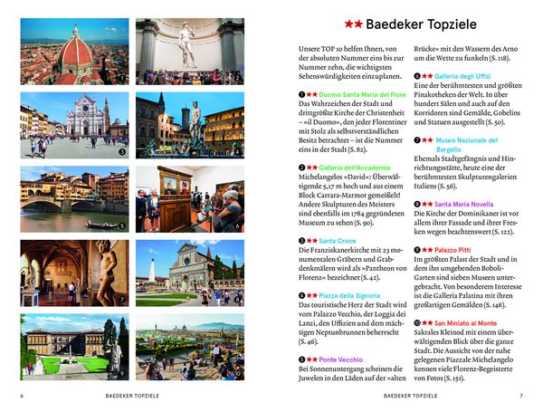 Produktbild: Baedeker SMART Reisef&uuml;hrer Florenz