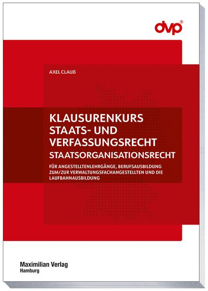 Produktbild: Klausurenkurs Staats- und Verfassungsrecht