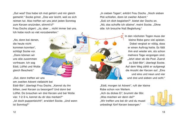 Produktbild: Der kleine Rabe Socke: Alles weihnachtet mit dem kleinen Raben Socke