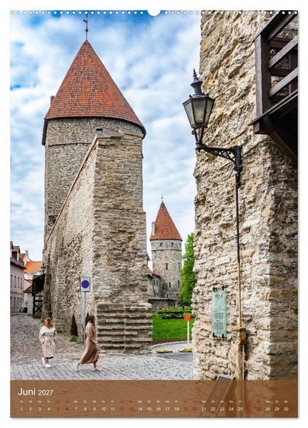 Produktbild: Baltikum Tausend Jahre Geschichte (hochwertiger Premium Wandkalender 2027 DIN A2 hoch), Kunstdruck in Hochglanz