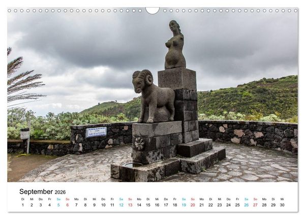 Produktbild: La Palma - La Isla Bonita, die Sch&ouml;nste der Kanaren (Wandkalender 2026 DIN A3 quer), CALVENDO Monatskalender