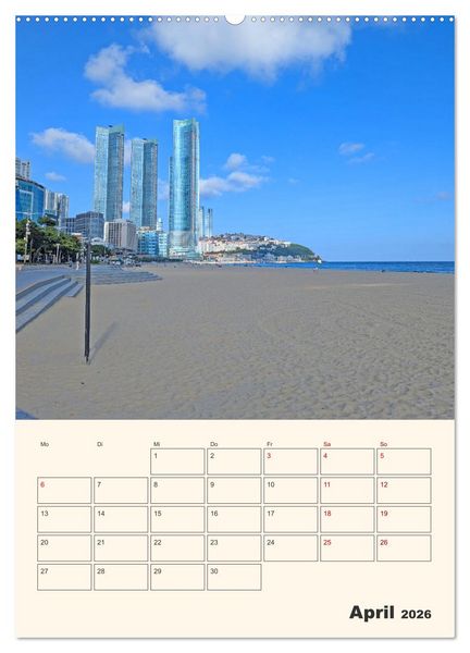 Produktbild: Busan - Eine Reise durch das Herz der K&uuml;stenstadt (hochwertiger Premium Wandkalender 2026 DIN A2 hoch), Kunstdruck in Hochglanz