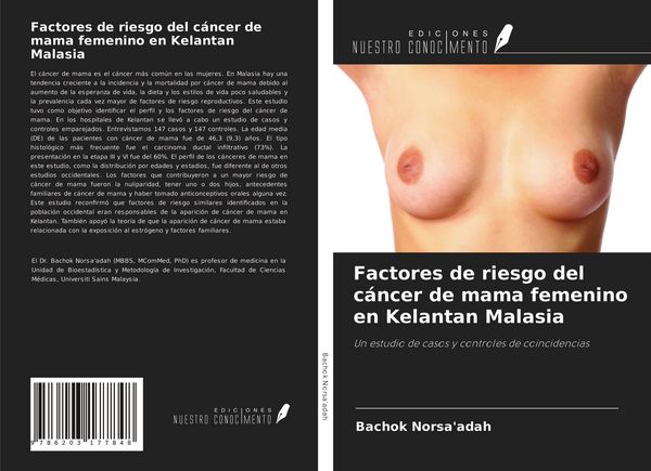 Produktbild: Factores de riesgo del c&aacute;ncer de mama femenino en Kelantan Malasia
