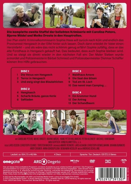 Produktbild: Mord mit Aussicht - Staffel 2 [4 DVDs]