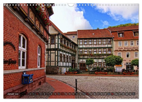 Produktbild: Stolberg im S&uuml;dharz (Wandkalender 2026 DIN A3 quer), CALVENDO Monatskalender