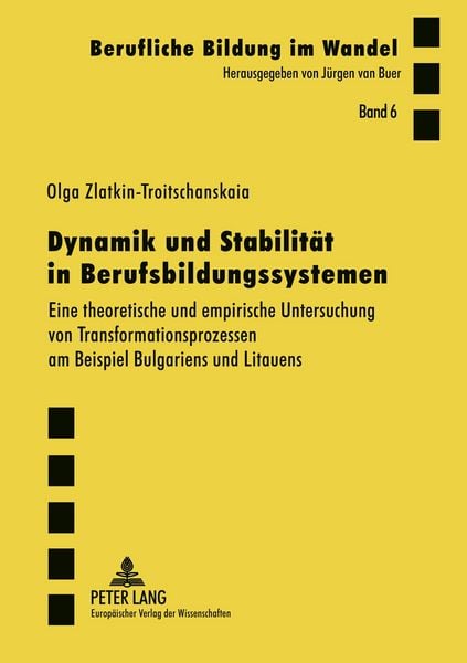Produktbild: Dynamik und Stabilit&auml;t in Berufsbildungssystemen