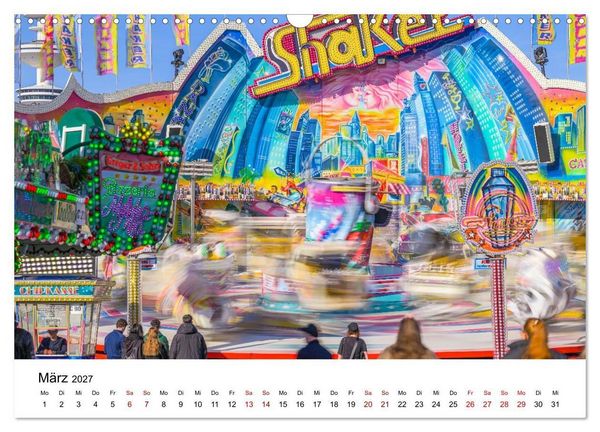 Produktbild: Hamburg Events (Wandkalender 2027 DIN A3 quer), CALVENDO Monatskalender