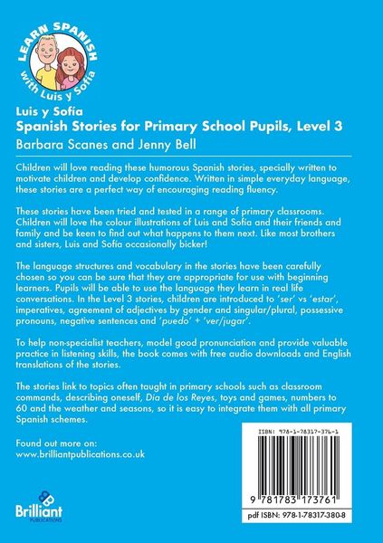 Produktbild: Luis y Sof&iacute;a Spanish Stories for Primary School Pupils, Level 3