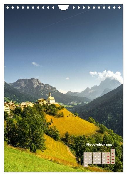Produktbild: Dolomiten, ein Meer aus Bergen by VogtArt (Wandkalender 2026 DIN A4 hoch), CALVENDO Monatskalender