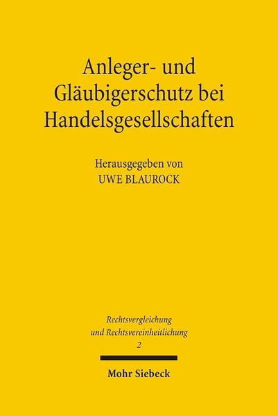 Produktbild: Anleger- und Gläubigerschutz bei Handelsgesellschaften