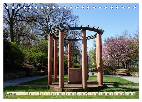 Produktbild: Worms-Nibelungenstadt am Rhein (Tischkalender 2026 DIN A5 quer), CALVENDO Monatskalender