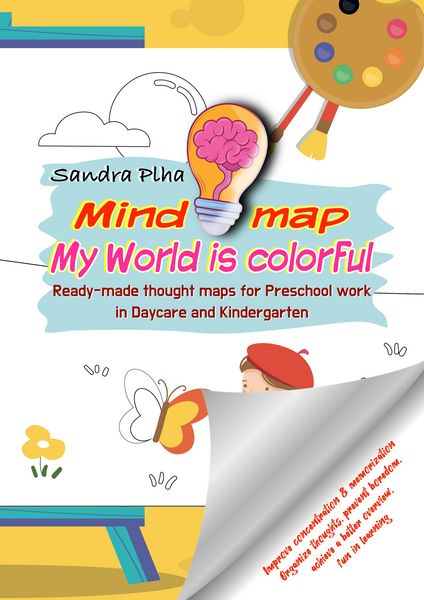 Produktbild: KitaFix-Mindmap My World is colorful (Ready-made thought maps for Preschool work in Daycare and Kindergarten)
