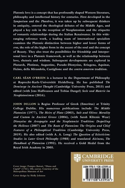 Produktbild: Platonic Love from Antiquity to the Renaissance