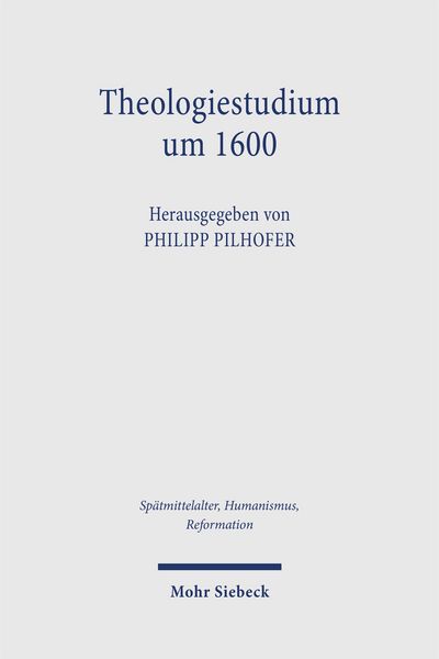 Produktbild: Theologiestudium um 1600