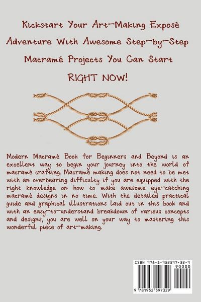 Produktbild: Modern Macram&eacute; Book for Beginners and Beyond