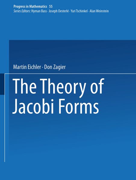 Produktbild: The Theory of Jacobi Forms