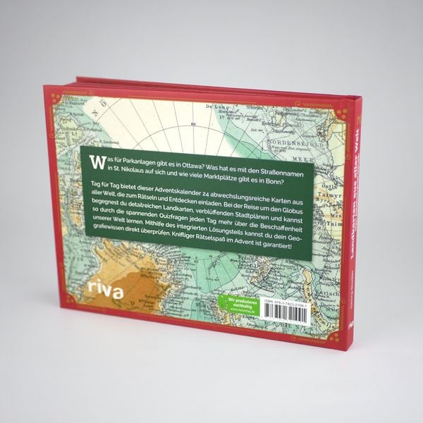 Produktbild: Landkarten aus aller Welt 2 &ndash; Mein R&auml;tseladventskalender