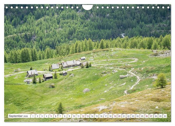 Produktbild: Das Clar&eacute;e-Tal - die wondersch&ouml;ne Begegnung mit der Natur (Wandkalender 2026 DIN A4 quer), CALVENDO Monatskalender
