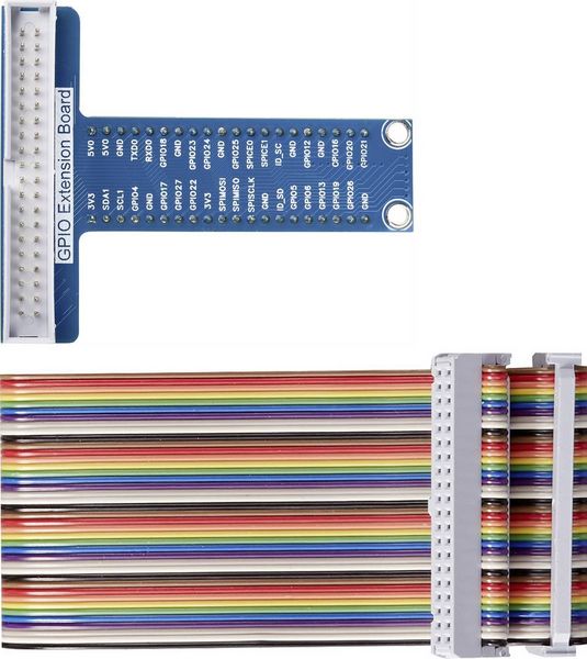 Produktbild: TRU COMPONENTS TC-9072560 GPIO-Modul 1 St. Passend f&uuml;r (Entwicklungskits): Raspberry Pi&reg;