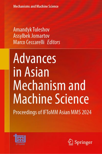 Produktbild: Advances in Asian Mechanism and Machine Science