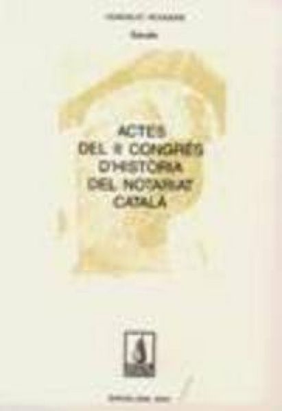 Produktbild: Actes del II Congres d'Histori&agrave; del Notariat Catal&agrave;