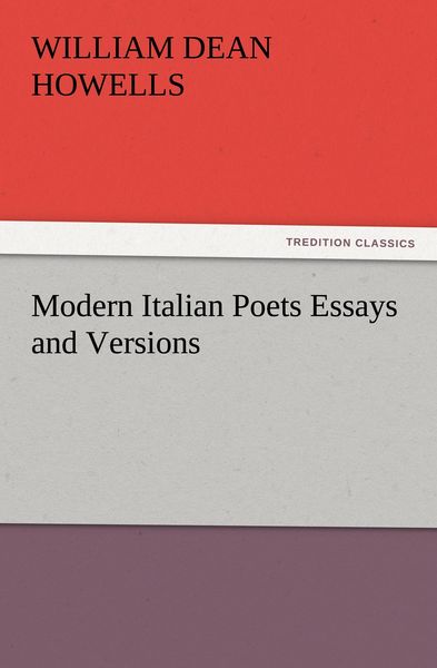 Produktbild: Modern Italian Poets Essays and Versions