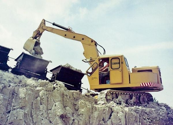 Produktbild: Liebherr - Die Erfolgsgeschichte der Hydraulikbagger Band 1: Standard- und Gro&szlig;bagger