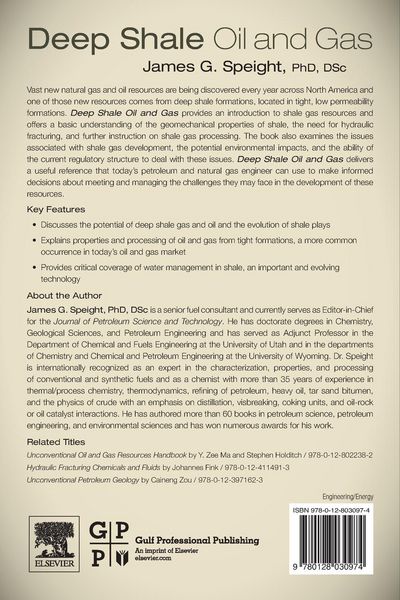 Produktbild: Deep Shale Oil and Gas