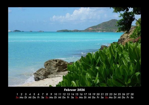Produktbild: Karibik 2026 Fotokalender DIN A3