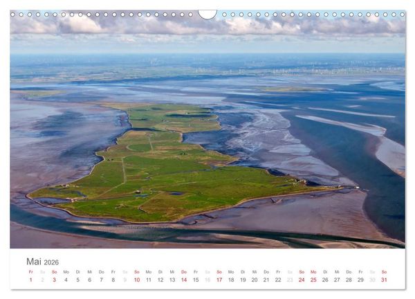 Produktbild: Nordfriesische Inseln im Auge des Fotografen (Wandkalender 2026 DIN A3 quer), CALVENDO Monatskalender