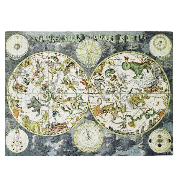 Produktbild: Puzzle, Himmlische Karte, 1.000 Teile
