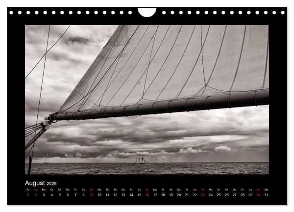 Produktbild: Segelschiffe auf der Ostsee (Wandkalender 2026 DIN A4 quer), CALVENDO Monatskalender