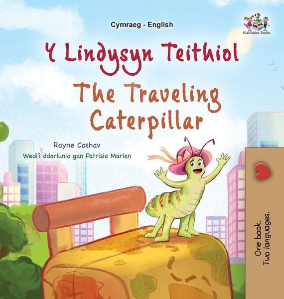 Produktbild: The Traveling Caterpillar (Welsh English Bilingual Book for Kids)