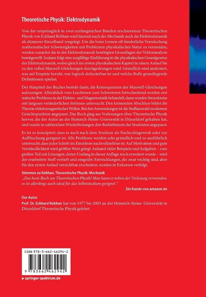 Produktbild: Theoretische Physik: Elektrodynamik