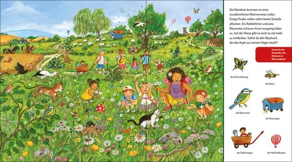 Produktbild: Suche und finde! Sound-Wimmelbuch - In der Natur