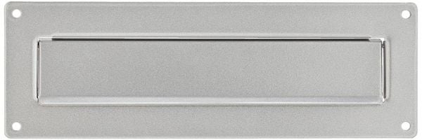 Produktbild: Burg W&auml;chter 32480 PORTA 796 SI Einwurfblende Aluminium, Stahlblech Silber