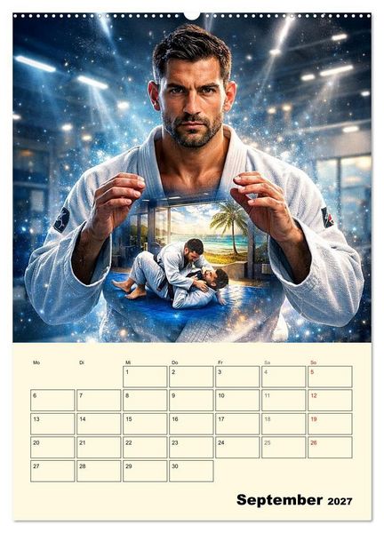 Produktbild: Seele des Kriegers (Wandkalender 2027 DIN A2 hoch), CALVENDO Monatskalender