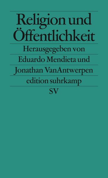 Produktbild: Religion und &Ouml;ffentlichkeit
