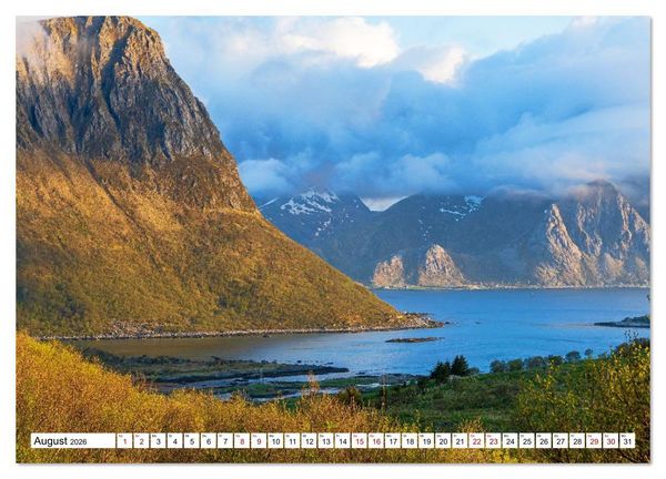 Produktbild: Lofoten - Norwegische Trauminseln (Wandkalender 2026 DIN A2 quer), CALVENDO Monatskalender