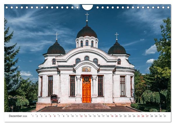 Produktbild: Republik Moldawien - Das s&uuml;dosteurop&auml;ische Kleinod (Wandkalender 2026 DIN A4 quer), CALVENDO Monatskalender