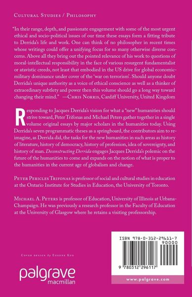 Produktbild: Deconstructing Derrida