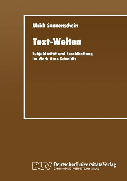 Produktbild: Text-Welten