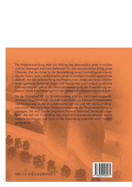 Produktbild: Projektentwicklung von Gewerbeimmobilien mit der Scorecard PE