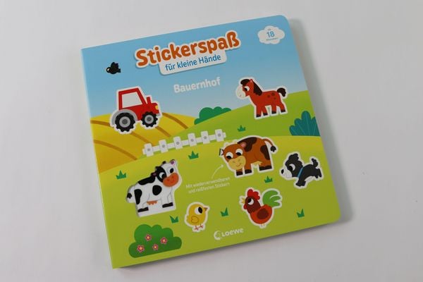 Produktbild: Stickerspa&szlig; f&uuml;r kleine H&auml;nde - Bauernhof